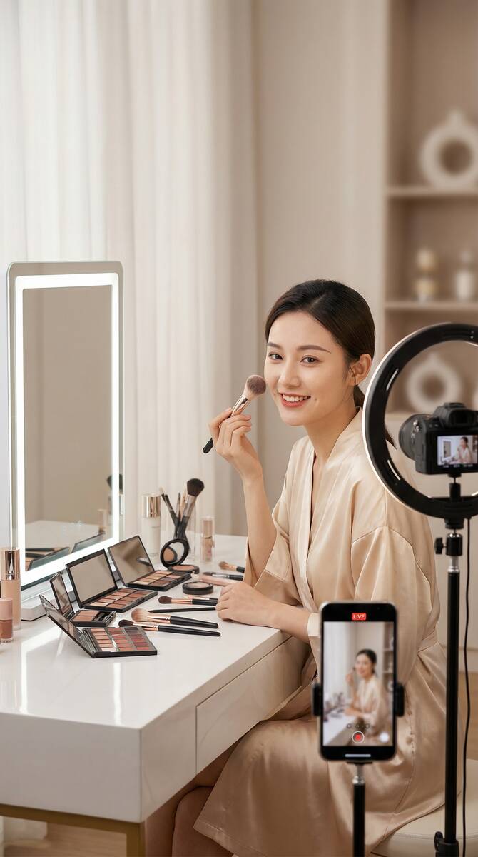 探花美妆视频教程